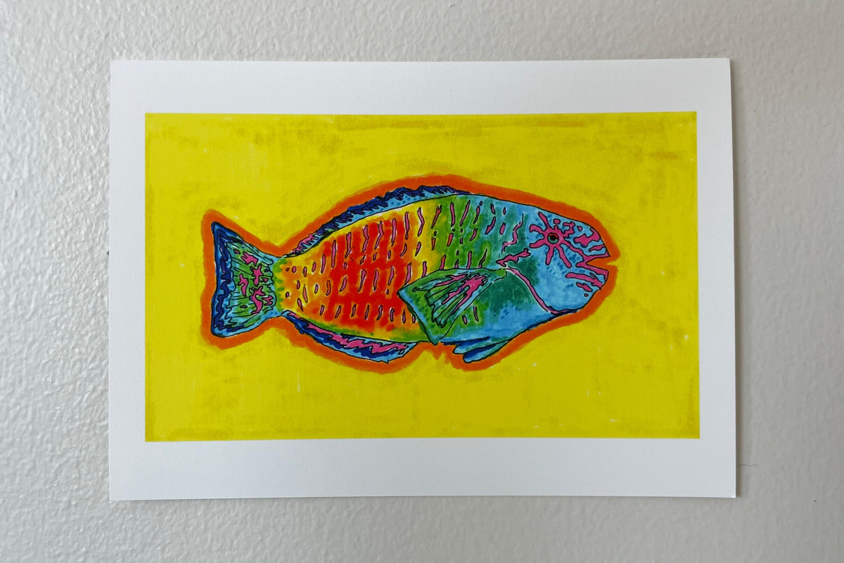 Uhu Fish 5x7