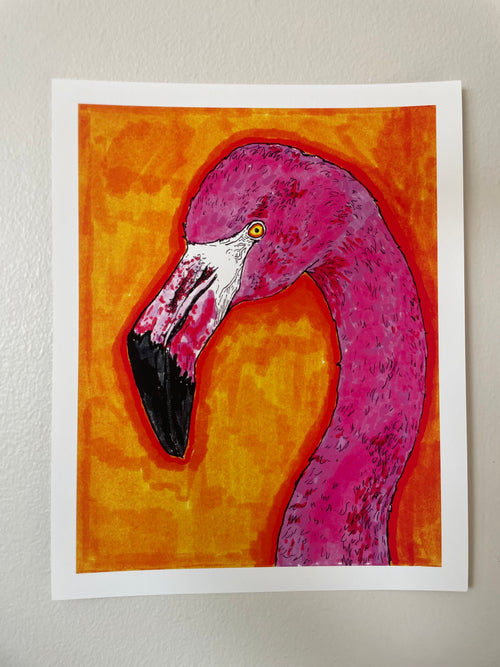 Flamingo 8x10
