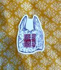 Takeout Bag Die Cut Sticker